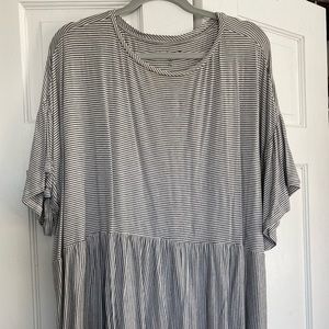 LOFT oversized peplum top